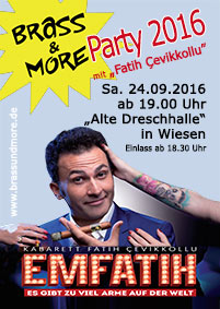 Fatih Çevikkollu, Brass and More Party 2016